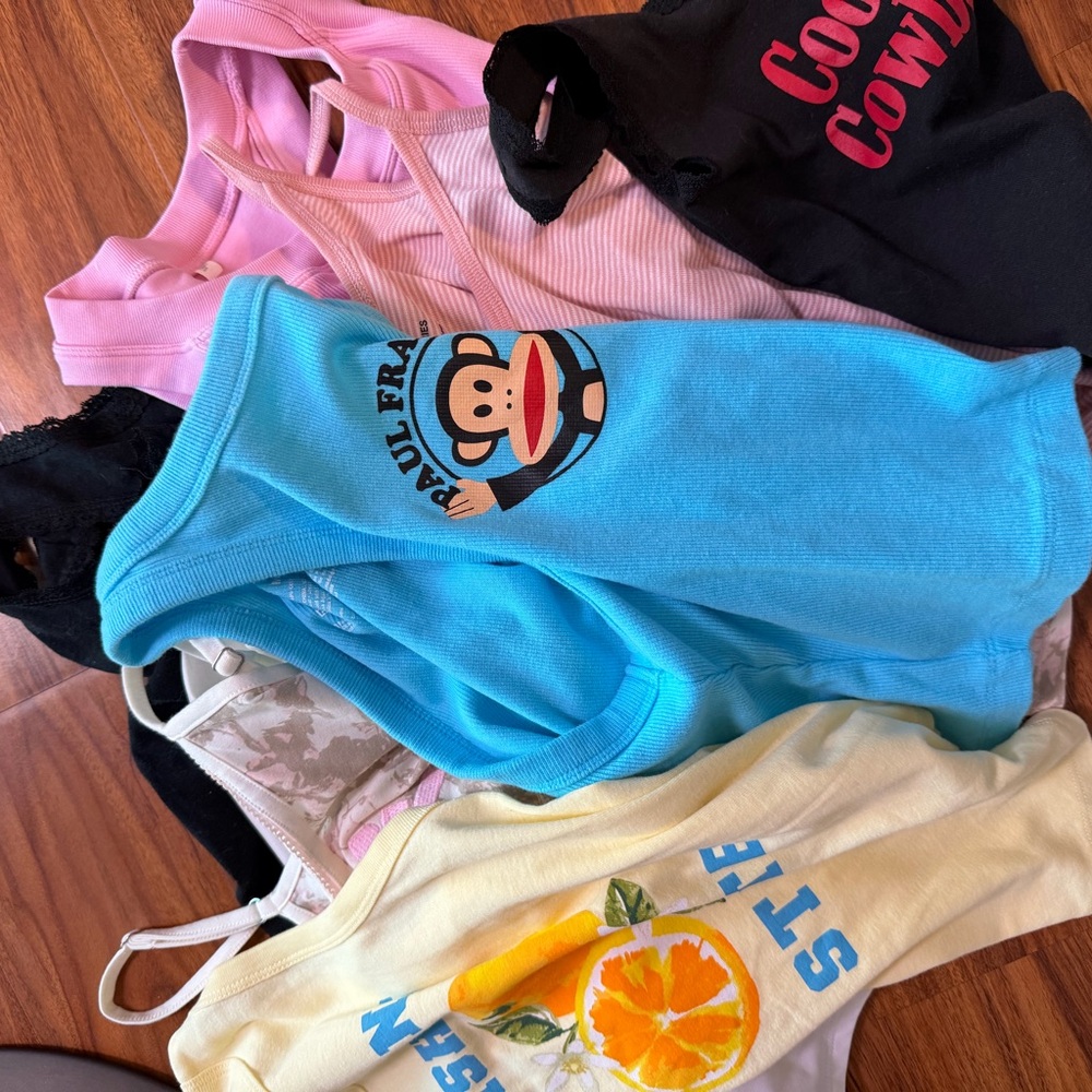 8 tanks size xs-m